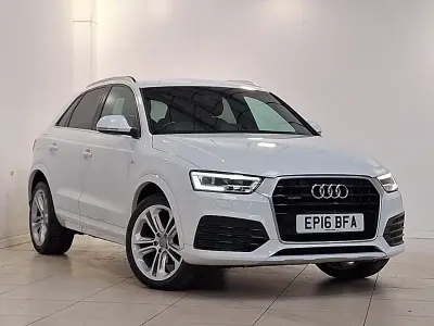 Używany Audi Q3 S-line plus 184 KM (135 kW) 2016 Biały SUV