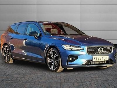 Blue Used 2019 Volvo V60 R-Design Pro Estate | £18,795 (Good price)