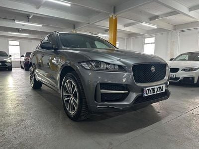 Begagnad Jaguar F-Pace R-Sport 2018 Grå SUV