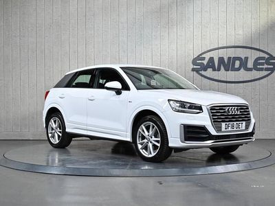 White Used 2018 Audi Q2 S-Line SUV | £11,999 (Fair price)