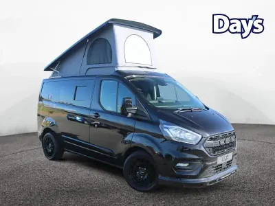 Used Ford Transit Custom Limited 130 HP (95 kW) 2021 Black Van