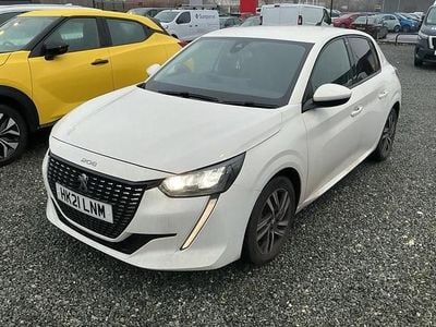 Used Peugeot 208 Allure 100 HP (73 kW) 2021 White Hatchback