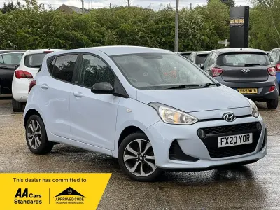 Begagnad Hyundai i10 67 HK (49 kW) 2020 Grå Halvkombi