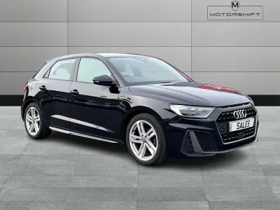 Usado Audi A1 Sportback S-Line 116 HP (85 kW) 2019 Preto Citadino