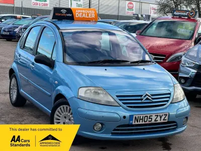 Used Citroën C3 Exclusive 110 HP (80 kW) 2005 Blue Hatchback