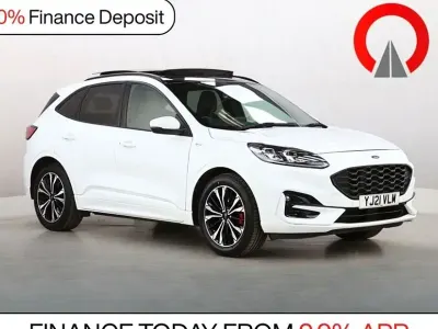 Used Ford Kuga ST-Line X 120 HP (88 kW) 2021 White SUV