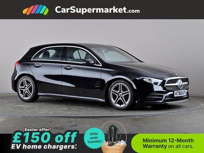 Used Mercedes A180 AMG line 2018 Black Hatchback