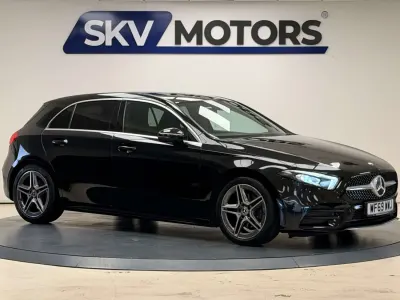 Używany Mercedes A200 AMG line 163 KM (119 kW) 2019 Czarny Hatchback