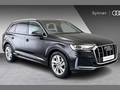 Black Used 2022 Audi Q7 S-Line SUV | £39,000 (Fair price)