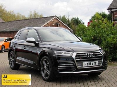 Black Used 2018 Audi SQ5 SUV | £23,999 (Good price)