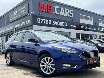 Blue Used 2015 Ford Focus Titanium Estate | £5,490 (Fair price)