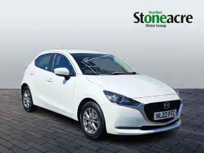 Used Mazda 2 90 HP (66 kW) 2022 White Hatchback