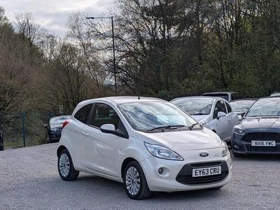 Used Ford Ka Zetec 69 HP (50 kW) 2013 White Hatchback