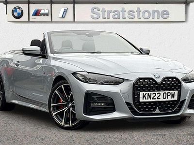 Grey Used 2022 BMW 420 M Sport Cabriolet | £28,995 (Fair price)