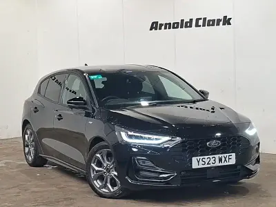 Used Ford Focus ST-Line 125 HP (91 kW) 2023 Black Hatchback