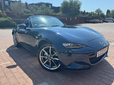 Used Mazda MX5 Exclusive-Line 184 HP (135 kW) 2023 Blue Cabriolet