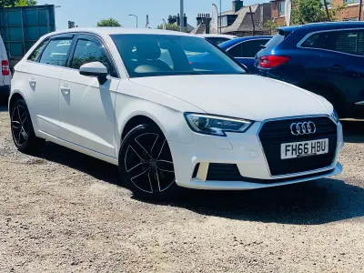 Used Audi A3 Sportback Sport 150 HP (110 kW) 2016 White Hatchback
