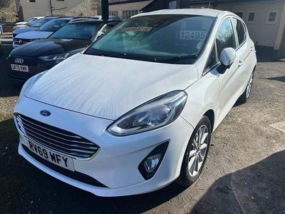 Used Ford Fiesta Titanium 100 HP (73 kW) 2019 White Hatchback