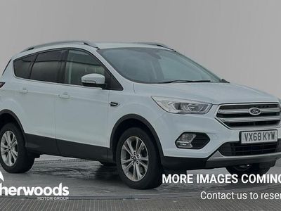 Used Ford Kuga Titanium 120 HP (88 kW) 2018 White SUV