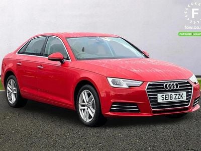 Red Used 2018 Audi A4 Comfort Sedan | £9,999 (Super price)