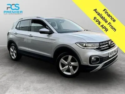 Usado VW T-Cross SEL 115 HP (84 kW) 2020 Prateado SUV
