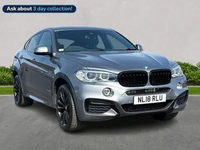 Used BMW X6 M Sport 258 HP (189 kW) 2018 Grey SUV