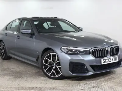 Used BMW 520 M Sport 184 HP (135 kW) 2022 Blue Sedan