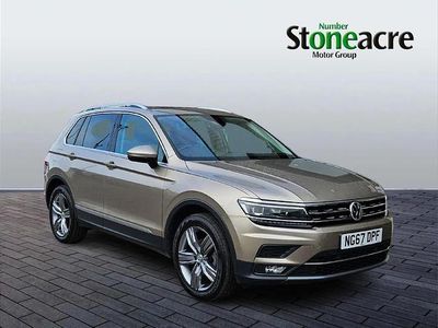 Used VW Tiguan SEL 147 HP (108 kW) 2017 Beige SUV