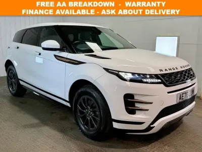 Gebraucht Land Rover Range Rover evoque R-Dynamic 150 PS (110 kW) 2021 Weiß SUV