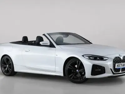 Used BMW 420 Cabriolet M Sport 184 HP (135 kW) 2021 White Cabriolet
