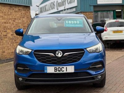 Used Vauxhall Grandland X S 130 HP (95 kW) 2019 Blue SUV