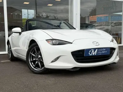 Używany Mazda MX5 132 KM (97 kW) 2019 Biały Kabriolet
