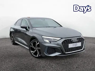 Used Audi A3 S-Line 150 HP (110 kW) 2021 Grey Sedan
