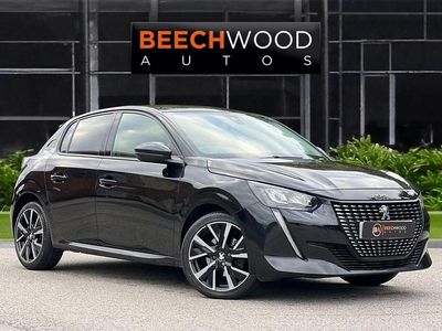 Used Peugeot 208 Allure 100 HP (73 kW) 2020 Black Hatchback