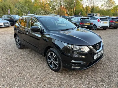 Used Nissan Qashqai N-Connecta 115 HP (84 kW) 2019 Black SUV