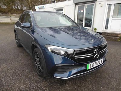Used Mercedes EQA250 AMG line 139 kW (190 HP) 2022 Blue SUV