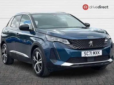 Used Peugeot 3008 Premium 2021 Blue SUV