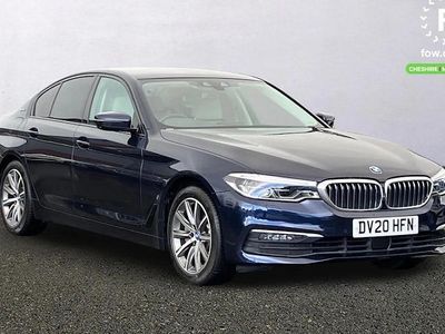 Used BMW 530e Comfort Edition 252 HP (185 kW) 2020 Blue Sedan