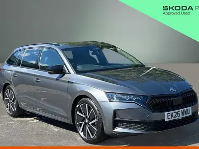 Used Skoda Octavia SportLine 110 HP (80 kW) 2026 Graphite grey metallic Estate