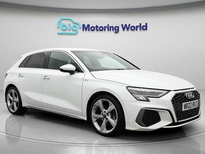 Used Audi A3 Sportback S-Line 110 HP (80 kW) 2022 White Hatchback
