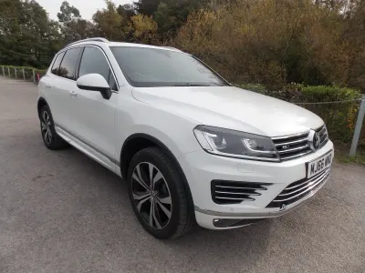Used VW Touareg R-line 262 HP (192 kW) 2016 White SUV