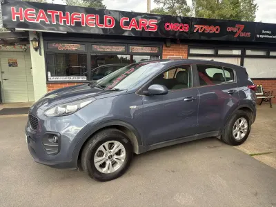 Used Kia Sportage 130 HP (95 kW) 2016 Blue SUV