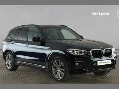 Used BMW X3 M Sport 180 HP (132 kW) 2021 Black SUV