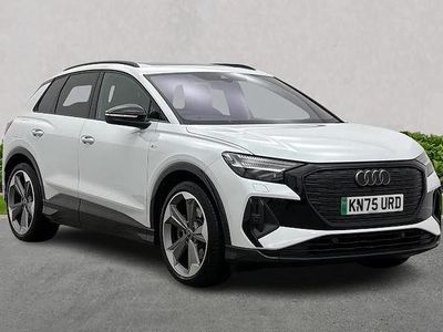 Used Audi Q4 e-tron Black Edition 210 kW (286 HP) 2025 White SUV