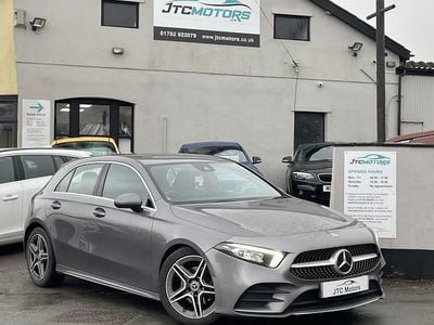 Used Mercedes A200 AMG line 163 HP (119 kW) 2019 Grey Hatchback