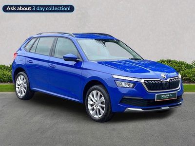Used Skoda Kamiq SE 110 HP (80 kW) 2022 Blue SUV