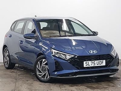 New Hyundai i20 Advanced 100 HP (73 kW) 2025 Blue Hatchback