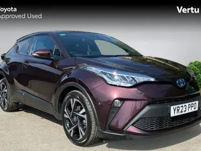 Used Toyota C-HR Design 122 HP (89 kW) 2023 Purple SUV