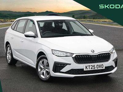 Used Skoda Scala SE 115 HP (84 kW) 2025 Moon white metallic Hatchback