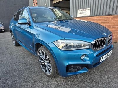 Used BMW X6 M Sport 2018 Blue SUV